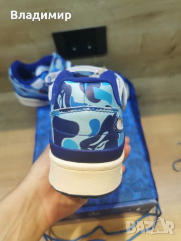 adidas Bape 30th Anniversary Blue Camo Мъжки Обувки 41 EUR+ Кутия, снимка 9 - Маратонки - 46011962