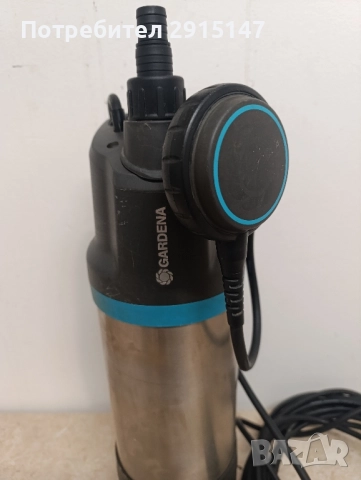 Потопяема многостъпална помпа Gardena 5900/4 Inox / 5900 l/h - Водна помпа за чиста вода с поплавък, снимка 3 - Напояване - 52557439