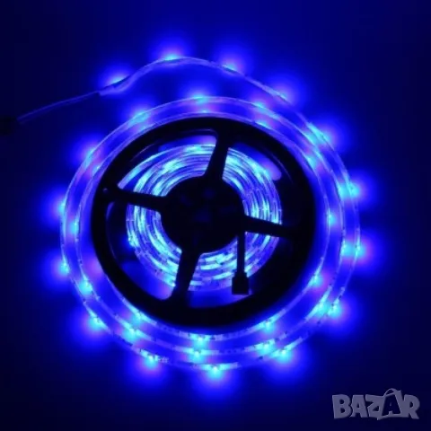 Лента с RGB LED диоди и дистанционно управление 5 метра, подходяща за кухненско осветление, снимка 5 - Лед осветление - 48924611