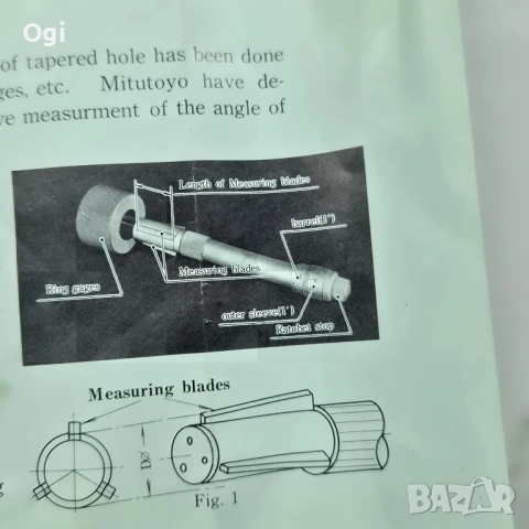 Микрометър вътромер триточков MITUTOYO , снимка 10 - Шублери - 53508013