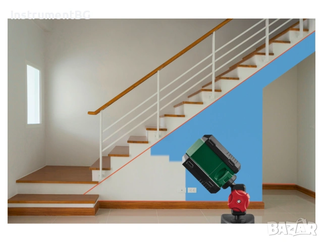 Лазер с хоризонтална и вертикална линия PARKSIDE® - самонивелиращ се PKLL 7 P5, снимка 5 - Други инструменти - 53879180