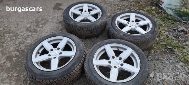 Алуминиеви джанти DEZENT 7Jx16EH2 Bmw E87 205 / 55 /16, снимка 7 - Гуми и джанти - 53695618