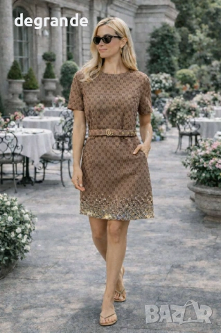 Дамска къса рокля Gucci /ВИДЕО НА МОДЕЛА/