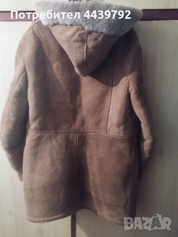 Дамски кожух,много запазен, от овчи кожи., снимка 4 - Палта, манта - 53322778