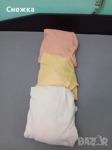 единични долни чаршафи с ластик, снимка 2 - Спално бельо - 54073459