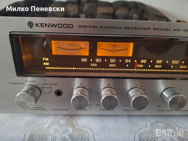 KENWOOD  KR- 3090 HIFI STEREO RECEIVER MADE IN JAPAN , снимка 2 - Ресийвъри, усилватели, смесителни пултове - 48669594