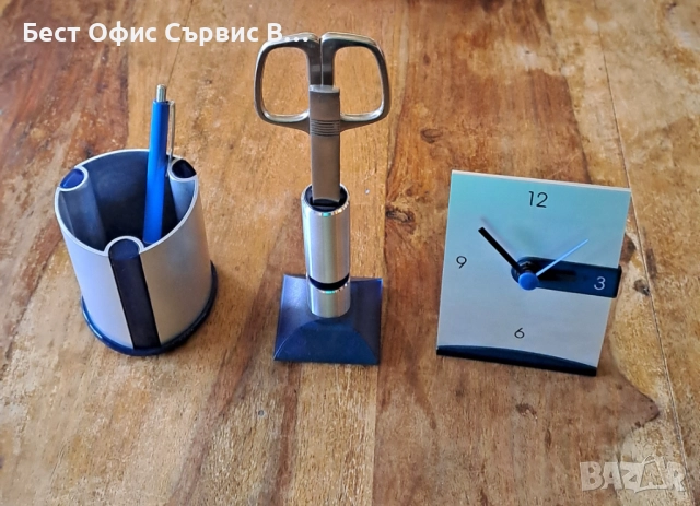 нож за отваряне на писма моливник и часовник комплект Хенкелс Германия