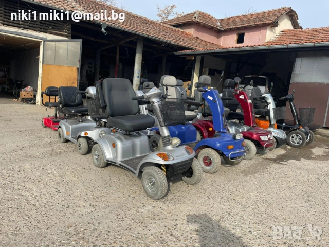 скутер за трудно подвижни хора, снимка 13 - Инвалидни скутери - 53937376