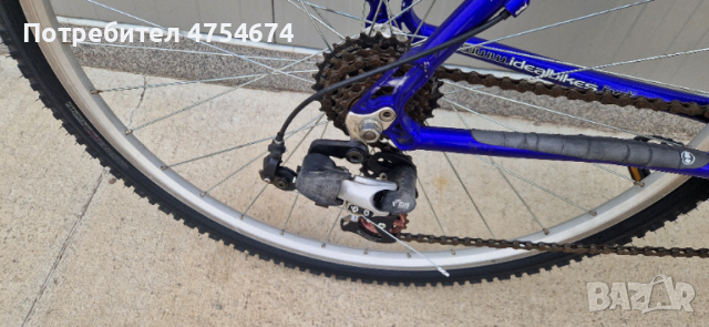 Алуминиев велосипед IDEAL колело 28", снимка 2 - Велосипеди - 53766554