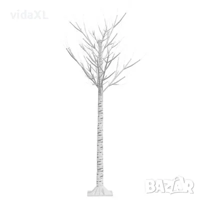 vidaXL Коледно дърво 140 LED 1,5 м цветно върба закрито/открито(SKU:328679), снимка 4 - Други - 49180685