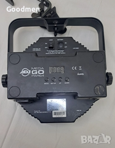 ADJ Mega Par 64, снимка 2 - Аудиосистеми - 52923953