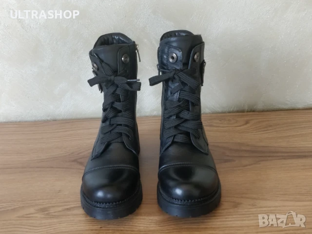 НОВИ Дамски ватирани ботуши 37 номер, снимка 3 - Дамски ботуши - 51159490