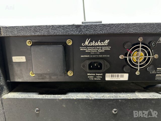 Кубе - Marshall MG100DFX, снимка 7 - Тонколони - 46423845