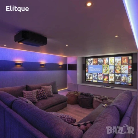 Лента с RGB LED диоди – 5 метра с дистанционно управление ✨, снимка 13 - Други - 53251893