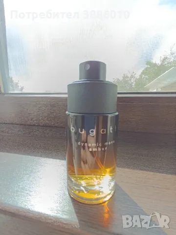 Bugatti -dinamic move amber edt 100ml мъжки . Оригинален!, снимка 2 - Мъжки парфюми - 47168539