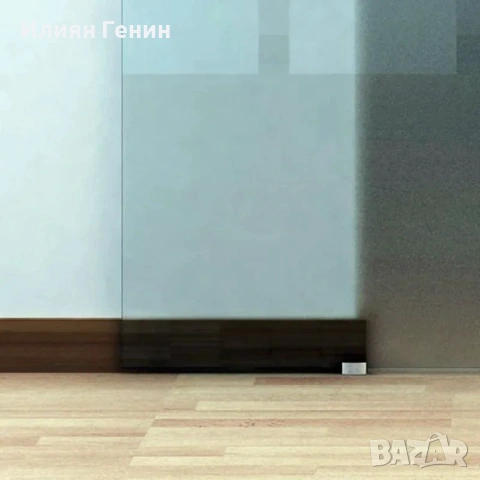 HOMCOM Стъклена плъзгаща се врата, снимка 7 - Интериорни врати - 53576210