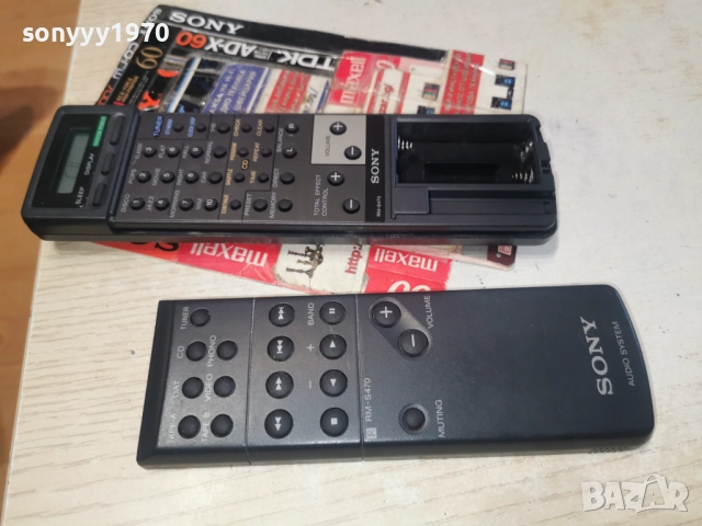 SONY RM-S470 AUDIO REMOTE-ВНОС SWISS 2612251735, снимка 5 - Ресийвъри, усилватели, смесителни пултове - 52906272
