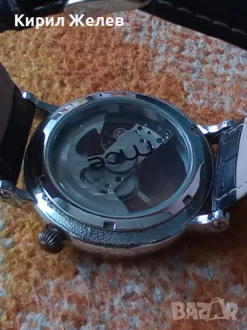 MCE Automatic Mechanical Skeleton Watch МАРКОВ БУТИКОВ СТИЛЕН ЧАСОВНИК РАБОТЕЩ с КУТИЯТА му 26188, снимка 15 - Мъжки - 47610413