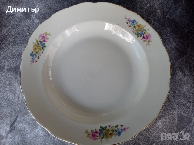 Порцелан посуда супник сосиера плато чиния , снимка 2 - Прибори за хранене, готвене и сервиране - 53770973
