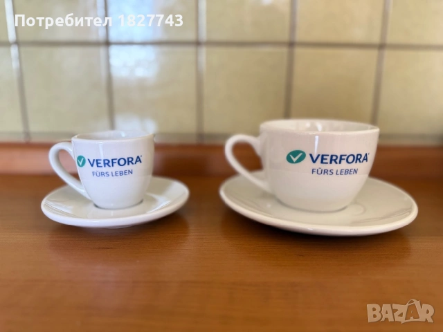 ЧИСТО НОВ СЕТ за кафе и капучиното !, снимка 4 - Чаши - 53745307