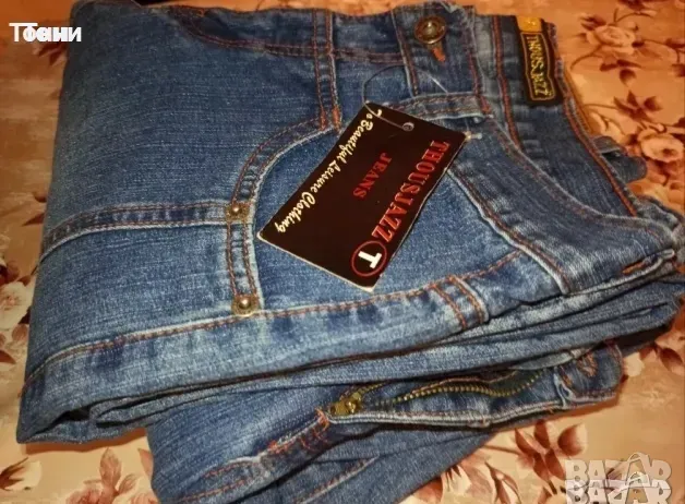 THOUSJAZZ JEANS ORIGINAL Нови Дамски Дънки с Етикет 25, 27 р., снимка 2 - Дънки - 48542273