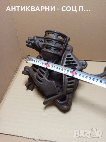 Соц Стара Българска Голяма Роначка За Царевица. , снимка 8 - Антикварни и старинни предмети - 52296612