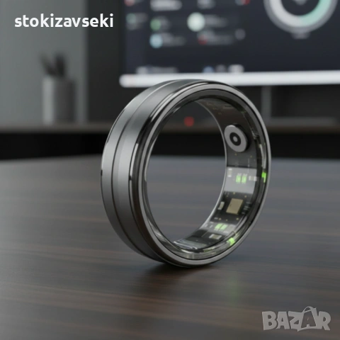 Smart пръстен–интелигентен тракер за здраве и активност в стилна форма, снимка 13 - Други - 54083706