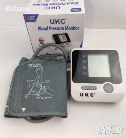Автоматичен апарат UKC BL-8034, за измерване на налягане и пулс