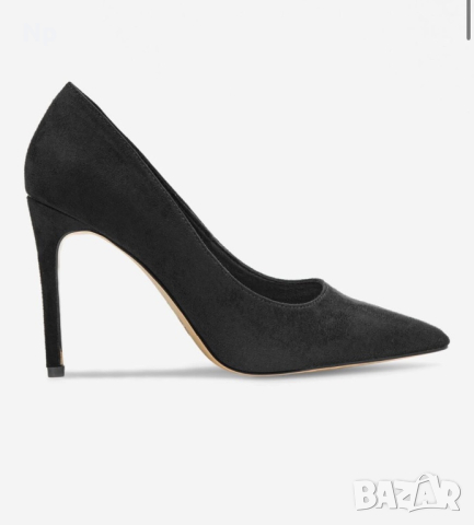 Дамски черни обувки , снимка 2 - Дамски обувки на ток - 44979221