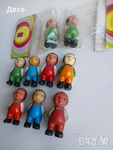 Стари гумени фигурки таралежи., снимка 3 - Колекции - 52273971