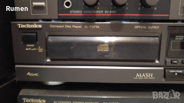 Technics sa ax 540 + Technics SL P377A, снимка 6 - Ресийвъри, усилватели, смесителни пултове - 52381811
