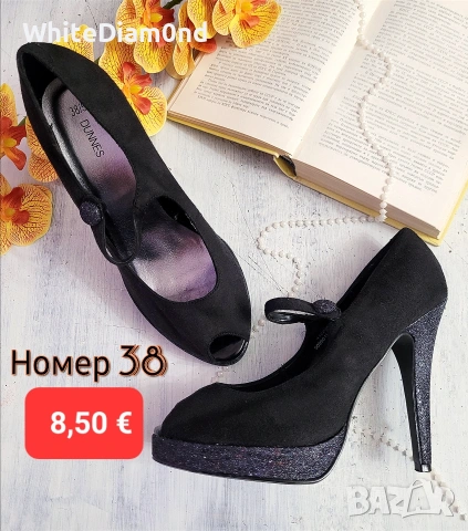 ТОП РАЗПРОДАЖБА НА ДАМСКИ ОБУВКИ НОМЕР 38, снимка 11 - Дамски обувки на ток - 54015234