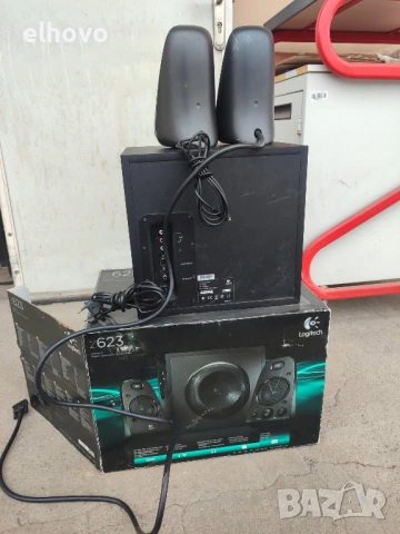 Аудио система за компютър Logitech Z623, снимка 2 - Аудиосистеми - 53197041
