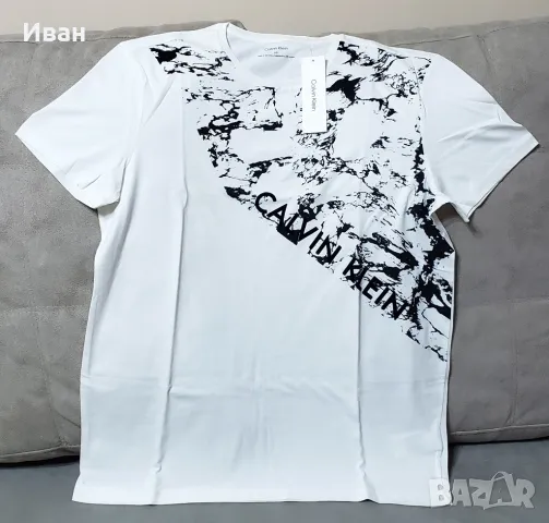 Нови оригинални фланелки CALVIN KLEIN - 100% памук - L, снимка 7 - Тениски - 49733045