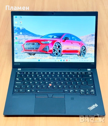 Lenovo Thinkpad P14s\i7 10610U\16GB RAM\256GB SSD\2GB VRAM\14"FHD IPS, снимка 2 - Лаптопи за работа - 53770393