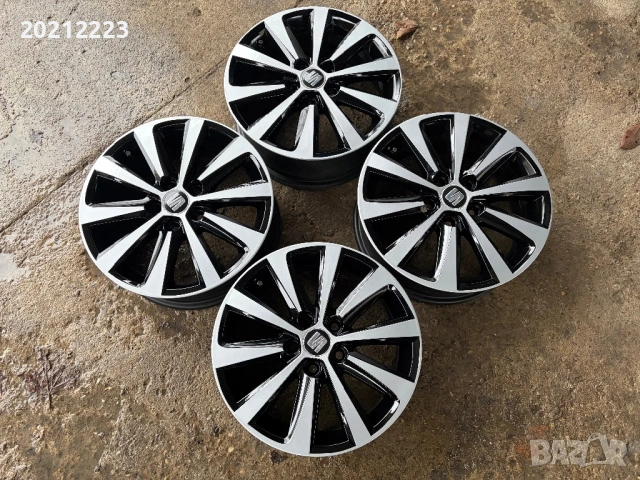 4 броя алуминиеви джанти за Seat Ibiza 15, снимка 6 - Гуми и джанти - 53468533