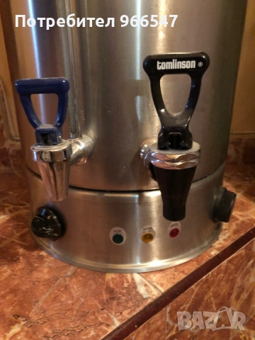 Електрически диспенсър за топли напитки с два резервоара , снимка 4 - Кафе машини - 53589096