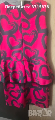 Елегантна рокля 152 см. , снимка 2 - Детски рокли и поли - 51266400