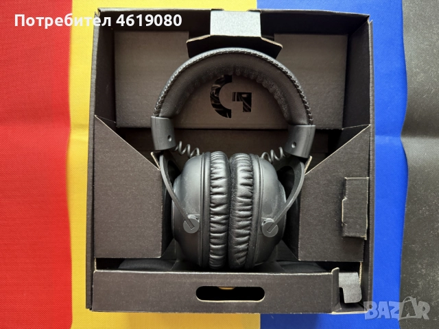 Слушалки Logitech G Pro X, снимка 3 - Слушалки за компютър - 52654431
