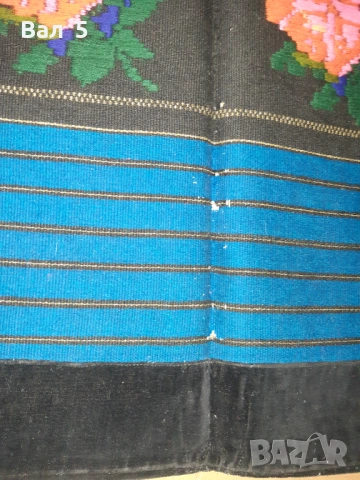 Автентична тъкана вълнена престилка , носия, снимка 4 - Антикварни и старинни предмети - 53875533