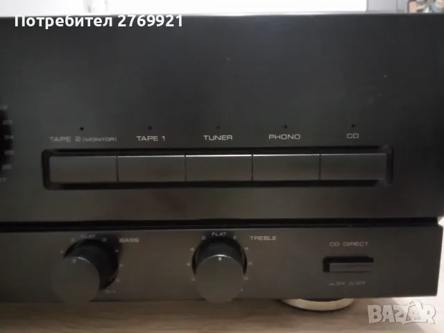 Усилвател Kenwood Ka 1030 2x65W, снимка 3 - Ресийвъри, усилватели, смесителни пултове - 49169707