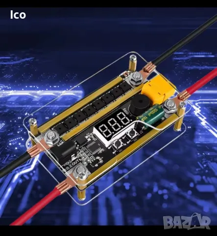 Уред за точкова заварка на батерии с 8 транзистора, снимка 1 - Друга електроника - 49214935