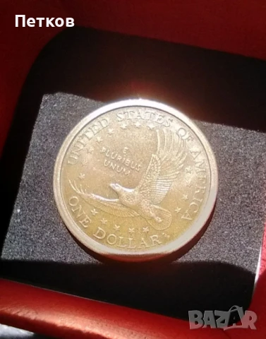 Рядка монета 1 долар LIBERTY Сакагавея , снимка 3 - Нумизматика и бонистика - 51382979