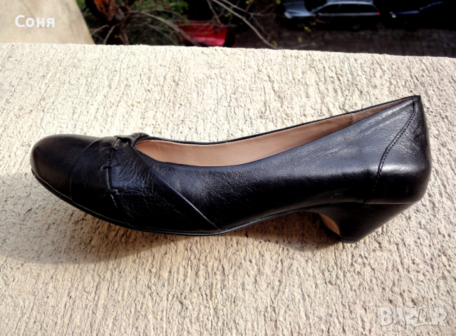 San Marina френски естествена кожа, снимка 5 - Дамски ежедневни обувки - 44956151