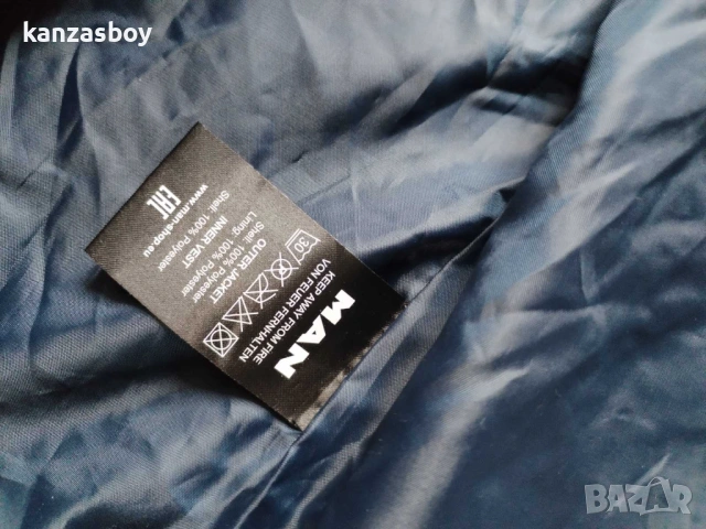 MAN driver jacket 2 in 1 - мъжко 2в1 яке КАТО НОВО S, снимка 14 - Якета - 53088439