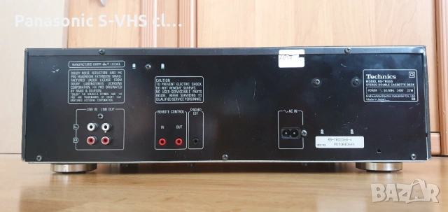 Technics RS-TR555 двоен касетен дек, снимка 14 - Декове - 53934495