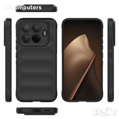 Защитен калъф WANLONFENG за Xiaomi 15T Pro [2в1 Комплект] със Стъклен Протектор | TPU, Анти-хлъзгав , снимка 7 - Резервни части за телефони - 52362866