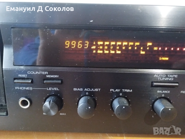 YAMAHA KX-393 стерео касетъчен дек гр, снимка 3 - Декове - 52848215