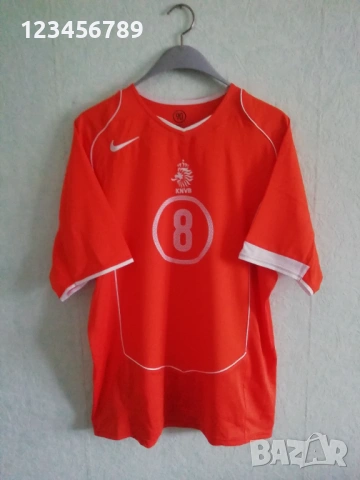 Netherlands Davids Nike T90 оригинална фланелка футболна тениска екип Холандия Давидс Holland, снимка 2 - Тениски - 50869739