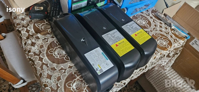 Батерии литиеви, комплект със кутия и зарядно, снимка 4 - Велосипеди - 53929060